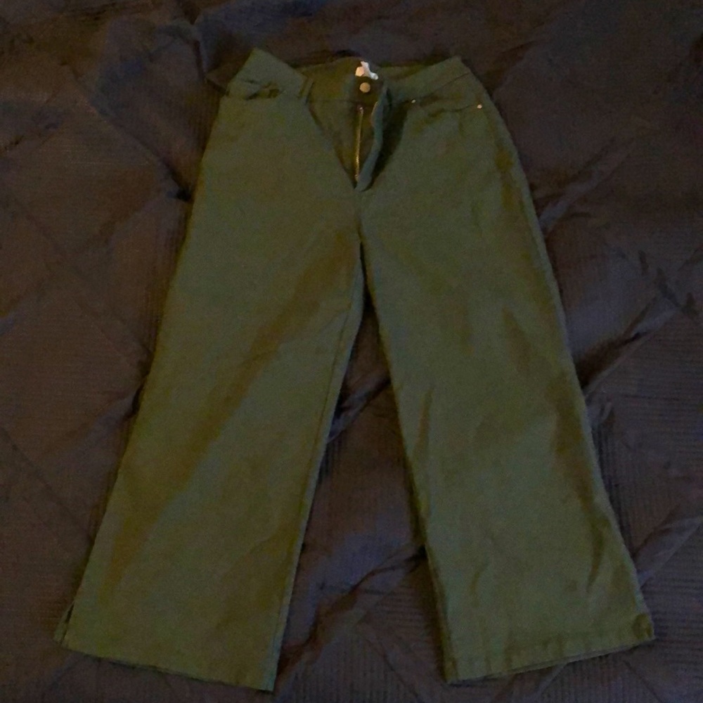 Green pants